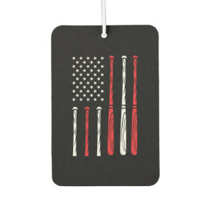 Baseball-Amerikanische Flagge Autolufterfrischer