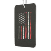 Baseball-Amerikanische Flagge Autolufterfrischer (Links)