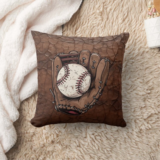 Baseball and mitt kissen (Decke)