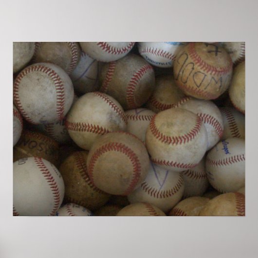 Baseball (anpassen) poster (Vorne)