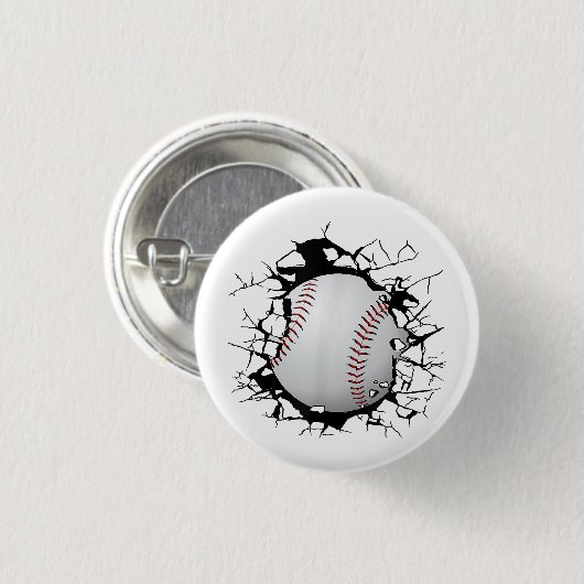 Baseball Apparel - Baseball Button (Vorne & Hinten)
