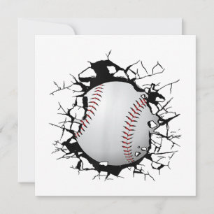 Baseball Apparel - Baseball Einladung