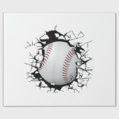 Baseball Apparel - Baseball Geschenkpapier (Flach)