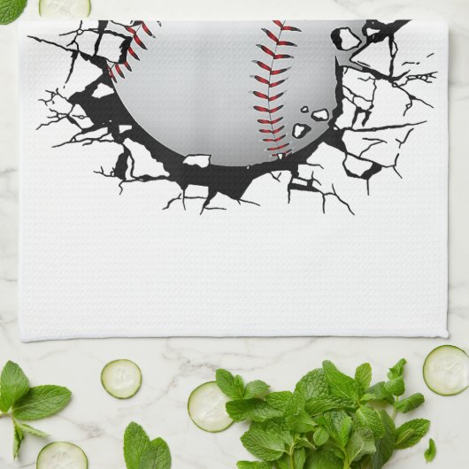 Baseball Apparel - Baseball Geschirrtuch (Gefaltet)