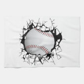 Baseball Apparel - Baseball Geschirrtuch (Horizontal)