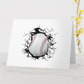 Baseball Apparel - Baseball Karte (Gelbe Blume)