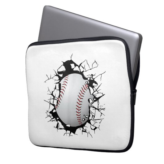 Baseball Apparel - Baseball Laptopschutzhülle (Vorderseite Links)