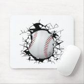 Baseball Apparel - Baseball Mousepad (Mit Mouse)