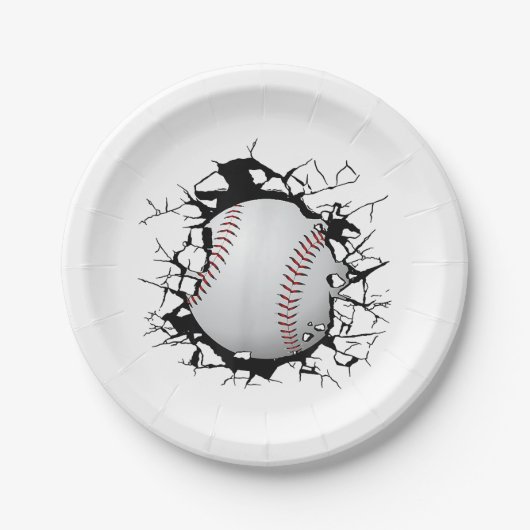Baseball Apparel - Baseball Pappteller (Vorderseite)