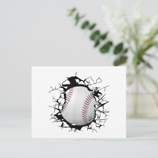 Baseball Apparel - Baseball Postkarte (Stehend Vorderseite)