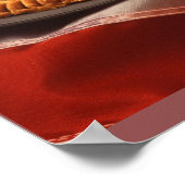 BASEBALL APPLE PIE ART POSTER (Ecke)