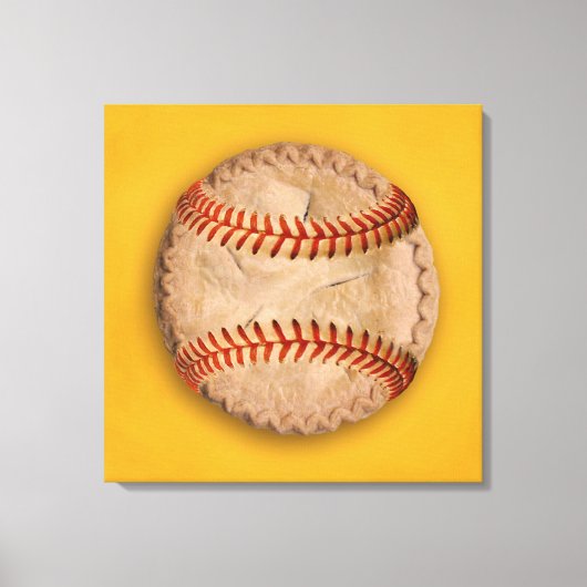 Baseball Apple Pie Leinwanddruck (Vorderseite)