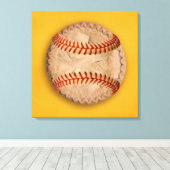 Baseball Apple Pie Leinwanddruck (Insitu (Holzboden))