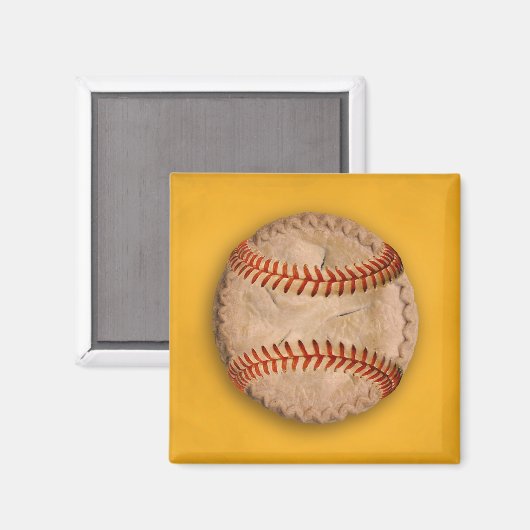 Baseball Apple Pie Magnet (Vorderseite/Rückseite)