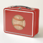 Baseball Apple Pie Metall Brotdose (Vorderseite)