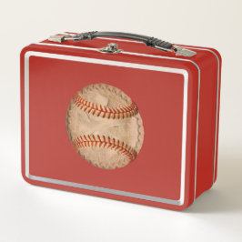 Baseball Apple Pie Metall Brotdose
