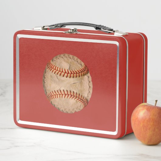 Baseball Apple Pie Metall Brotdose (Beispiel)