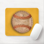 Baseball Apple Pie Mouse Pad Mousepad (Mit Mouse)