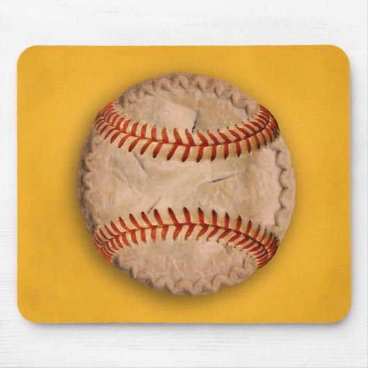 Baseball Apple Pie Mouse Pad Mousepad (Vorne)