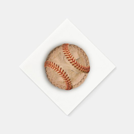 Baseball Apple Pie Serviette (Ecke)