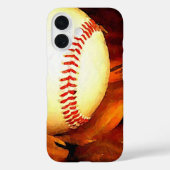 Baseball Art Case-Mate iPhone Hülle (Rückseite)
