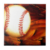 Baseball Art Fliese (Vorderseite)
