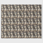 Baseball Art Geschenkpapier (Flach)