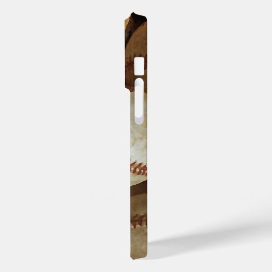 Baseball Art iPhone Case-Mate iPhone Hülle (Rückseite / Links)