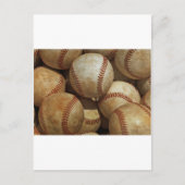 Baseball Art Postkarte (Vorderseite)