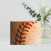 Baseball Art Postkarte (Stehend Vorderseite)