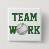 Baseball Art Team Button (Vorderseite)