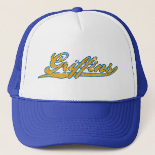 Baseball-Arthut der Greife Retro Truckerkappe