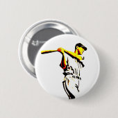 Baseball Artwork - Baseball Player Button (Vorne & Hinten)
