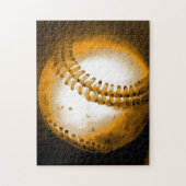 Baseball Artwork - Beliebter Sport Puzzle (Vertikal)
