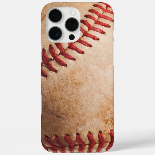 Baseball Artwork Case-Mate iPhone Hülle (Rückseite)