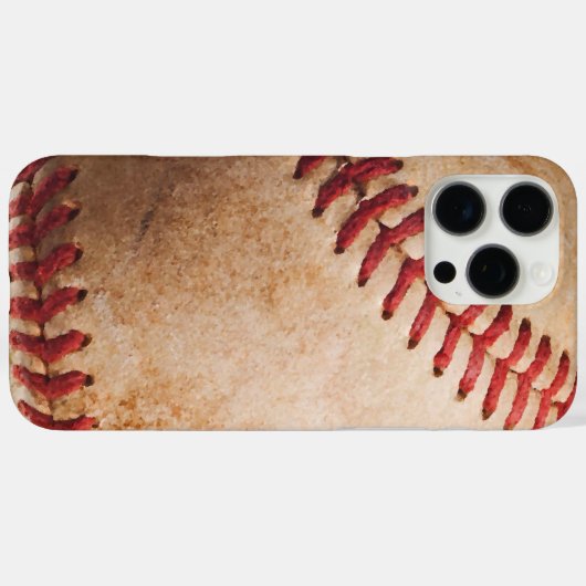Baseball Artwork Case-Mate iPhone Hülle (Rückseite (Horizontal))