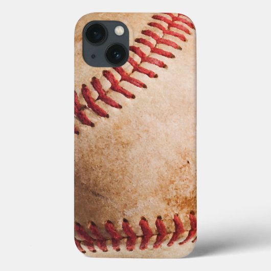 Baseball Artwork Case-Mate iPhone Hülle (Rückseite)