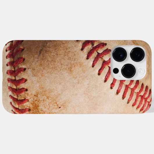 Baseball Artwork Case-Mate iPhone Hülle (Rückseite (Horizontal))