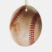 Baseball Artwork Keramikornament (Rechts)