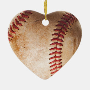 Baseball Artwork Keramikornament