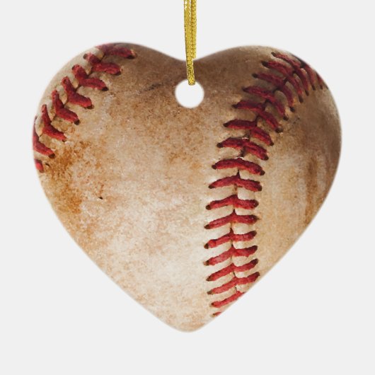 Baseball Artwork Keramikornament (Vorne)