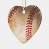 Baseball Artwork Keramikornament (Links)