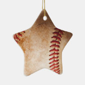 Baseball Artwork Keramikornament (Rechts)