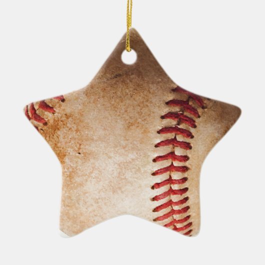 Baseball Artwork Keramikornament (Vorne)