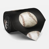 Baseball Artwork Krawatte (Gerollt)