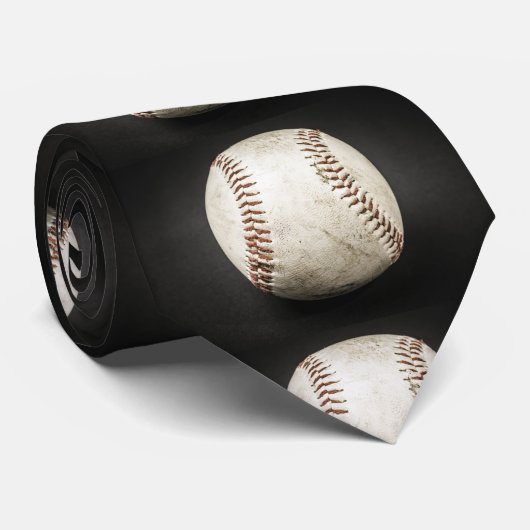 Baseball Artwork Krawatte (Gerollt)