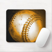 Baseball Artwork Mousepad (Mit Mouse)