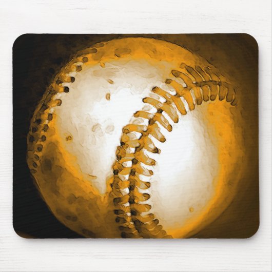 Baseball Artwork Mousepad (Vorne)