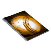 Baseball Artwork Notizblock (Rechte Seite)