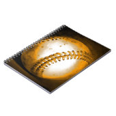 Baseball Artwork Notizblock (Linke Seite)